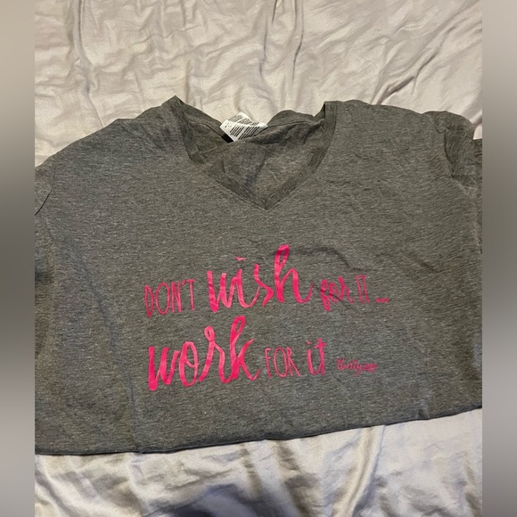 Thirty-One Grey and pink lettering Tshirt2XL Brand New - Picture 1 of 3